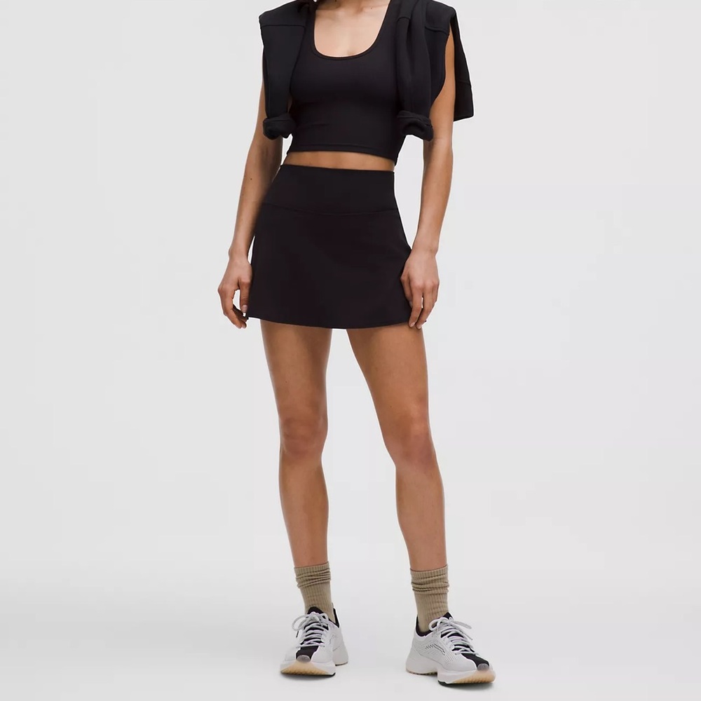 Lululemon Black Tennis Skirt